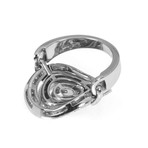 Bulgari 18k White Gold Astral Diamond Ring // Ring Size: 6.25