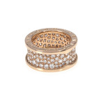 Bulgari 18k Rose Gold B Zero Diamond Ring // Ring Size: 6