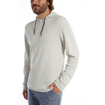 Andres Waffle Pullover // Oatmeal Heather (XS)