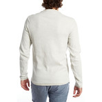 Andres Long Sleeve Waffle Tee // Oatmeal Heather (L)