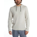 Andres Waffle Pullover // Oatmeal Heather (S)