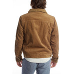 Marlon Corduroy Aviator Jacket // Khaki (XS)