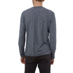 Jerry Long Sleeve Henley // True Navy (M)