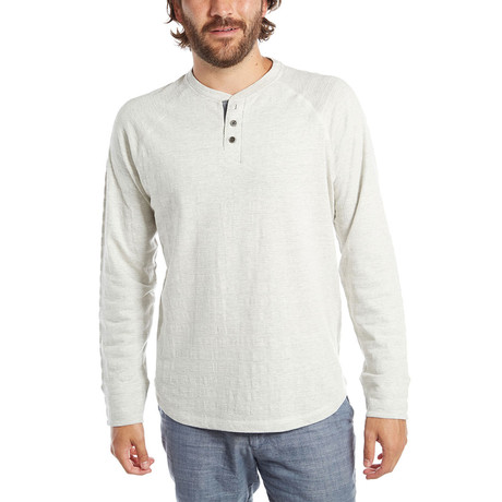 Curtis Raglan Henley // Oatmeal (XS)