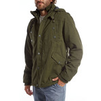 Zach Long Cotton Jacket // Army Green (S)