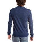 Bennet Long Sleeve Henley // Navy (S)