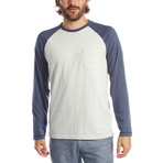 Lane Long Sleeve Raglan Tee // Oatmeal (M)