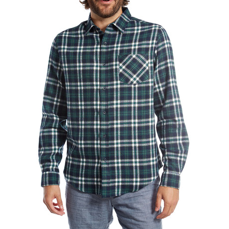 Gideon Shirt // Forest Green (XS)