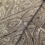 Chai Paisley Boiled Wool Throw