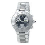 Cartier Must 21 Chronoscraph Quartz // W10172T2 // Pre-Owned