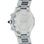 Cartier Must 21 Chronoscraph Quartz // W10172T2 // Pre-Owned
