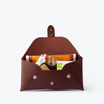 Multipurpose Envelope Case // Red Brown