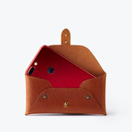 Multipurpose Envelope Case // Cognac