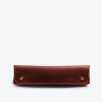 Prisma Pencil Case // Greasy Cognac