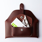 Multipurpose Envelope Case // Red Brown