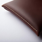 Tablet Clutch // Red Brown