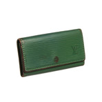 Louis Vuitton // Epi Leather 4 Key Holder // Green // Pre-Owned