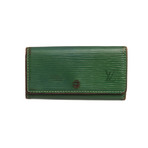 Louis Vuitton // Epi Leather 4 Key Holder // Green // Pre-Owned