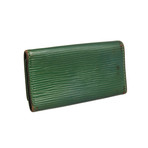 Louis Vuitton // Epi Leather 4 Key Holder // Green // Pre-Owned