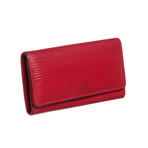 Louis Vuitton // Epi Leather 4 Key Holder // Red V1 // Pre-Owned