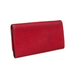 Louis Vuitton // Epi Leather 4 Key Holder // Red V1 // Pre-Owned