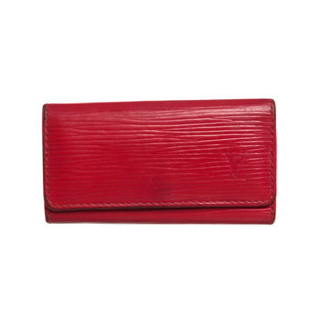 Louis Vuitton // Epi Leather 4 Key Holder // Red V1 // Pre-Owned