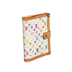 Louis Vuitton // Monogram Canvas Leather Mini Agenda // White + Multicolor // Pre-Owned