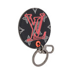 Louis Vuitton // Monogram Portukure Upside Down Bag Charm Key Chain // Blue // Pre-Owned