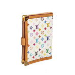 Louis Vuitton // Monogram Canvas Leather Mini Agenda // White + Multicolor // Pre-Owned