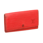 Louis Vuitton // Epi Leather 4 Key Holder // Red V2 // Pre-Owned