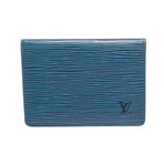 Louis Vuitton // Epi Leather ID Holder Wallet // Blue // Pre-Owned