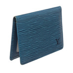 Louis Vuitton // Epi Leather ID Holder Wallet // Blue // Pre-Owned