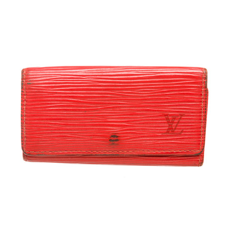 Louis Vuitton // Epi Leather 4 Key Holder // Red V2 // Pre-Owned