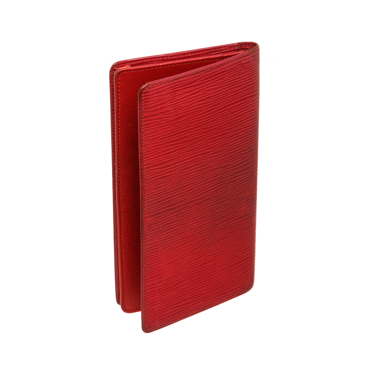 Louis Vuitton // Epi Leather Checkbook Wallet // Red // Pre-Owned - Pre-Owned Designer Bags ...