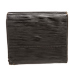 Louis Vuitton // Epi Leather Elise Wallet // Black // Pre-Owned