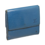 Louis Vuitton // Blue Epi Leather Elise Wallet // Blue // Pre-Owned