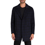 Seville Double Breasted Coat // Navy (S)