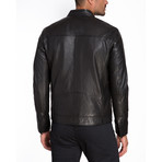 Copenhagen Double Chest Zip Jacket // Black (XL)