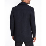 Gent Single Breasted Coat // Navy (L)