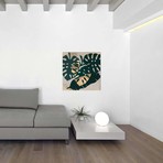Leaf Art XVI // Danilo de Alexandria (12"W x 12"H x 0.75"D)