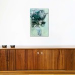 Emerald Surf // 5//5collective (12"W x 18"H x 0.75"D)