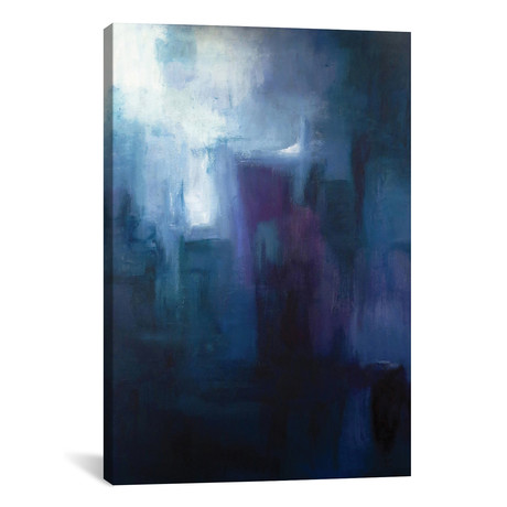 Urban Nocturne // Kimberly Abbott (12"W x 18"H x 0.75"D)