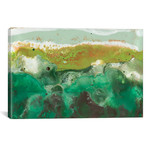 Emerald Atoll I // Alicia Ludwig (18"W x 12"H x 0.75"D)
