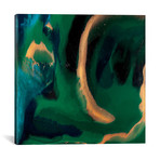 Where The Wild Things Are Resin Art // Olivia Collins (12"W x 12"H x 0.75"D)