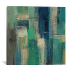 Emerald Fields Square I // Silvia Vassileva (12"W x 12"H x 0.75"D)