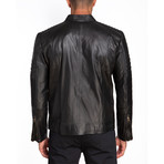 Berlin Padded Shoulder Jacket // Black (M)