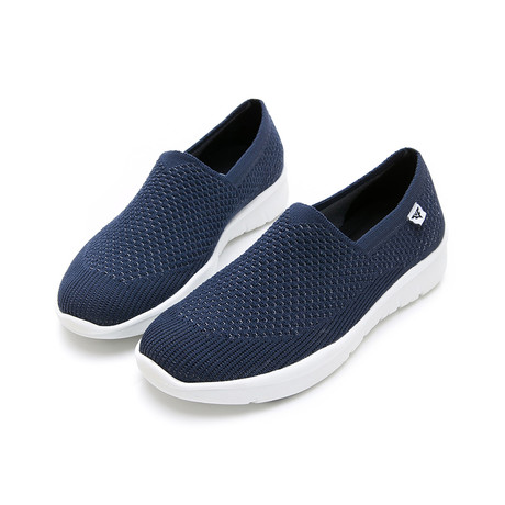 Stripe-Knitted // Midnight Blue (US: 8)