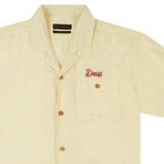 Dean Linen Shirt // Pearl (M)