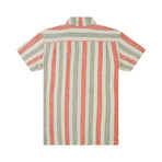 Jose Stripe Shirt // Red (XS)