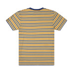 Berties Stripe Tee // Golden Haze (2XL)